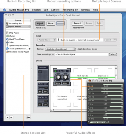 Rogue Amoeba Audio Hijack Pro v2.11.4 MacOSX Incl.Keymaker-CORE