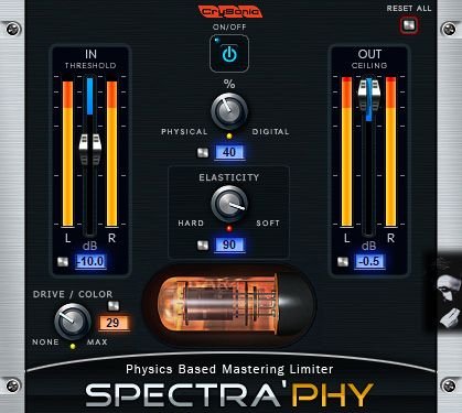 CrySonic Spectra'Phy™ LIMITER VST v1.0.0 x86 RETAIL HY2ROG3N